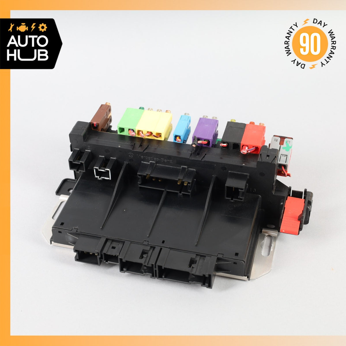 03-12 Mercedes R230 SL500 SL55 AMG Rear SAM Fuse Box Relay Module OEM - photo 4