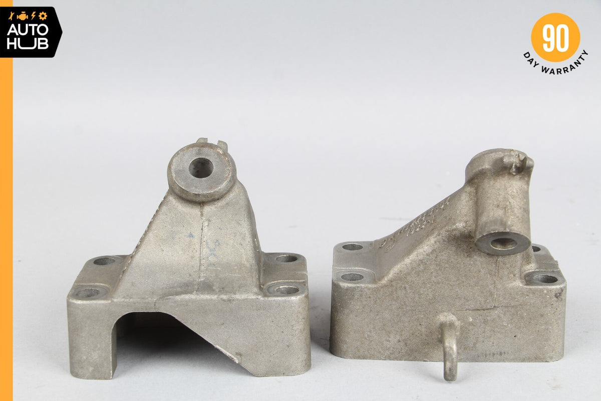 93-98 Mercedes R129 SL500 500SL Engine Motor Left & Right Mount Bracket Set OEM - photo 7