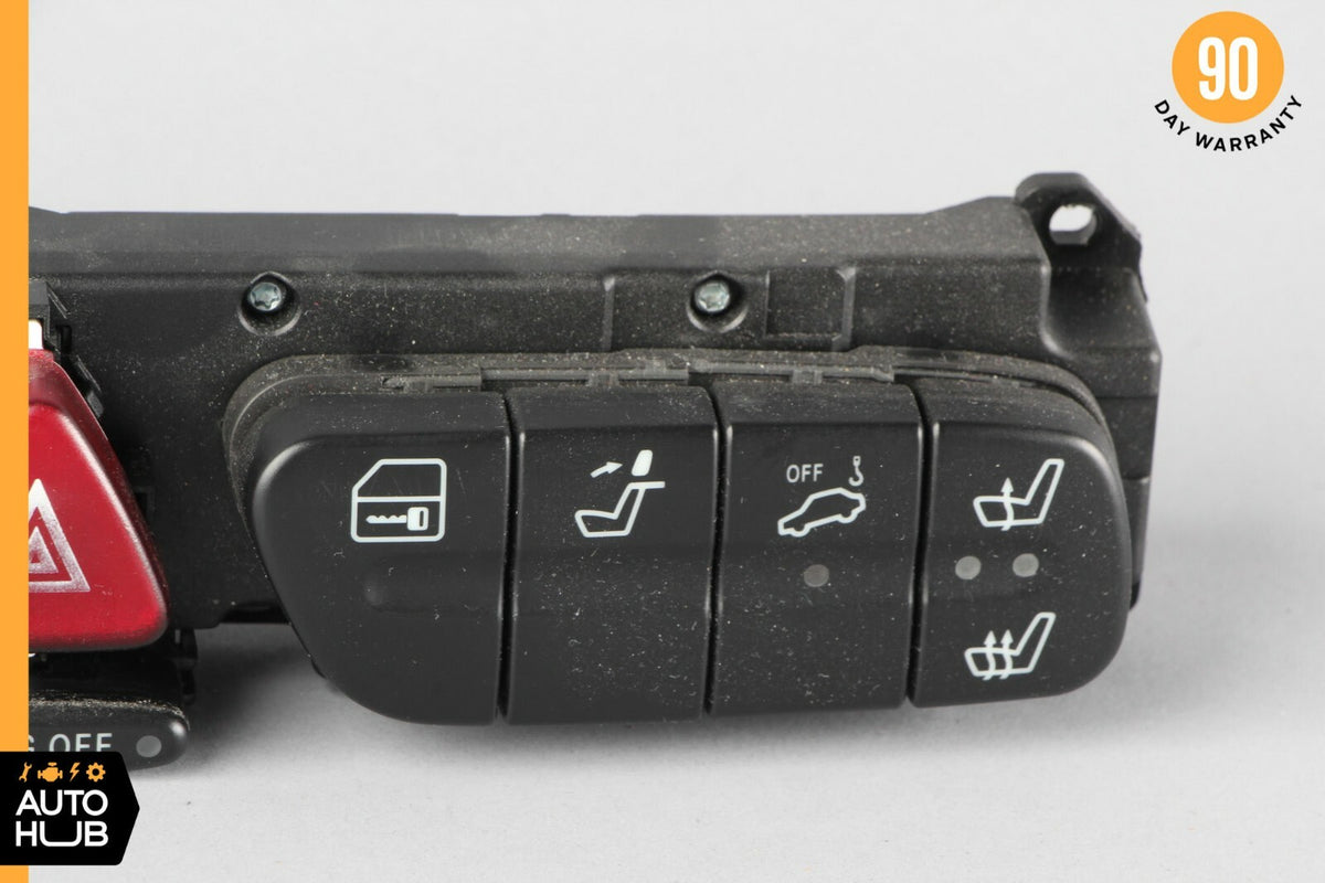 01-04 Mercedes W209 CLK320 C32 AMG Dashboard Control Switch Panel 2038215858 OEM - photo 7