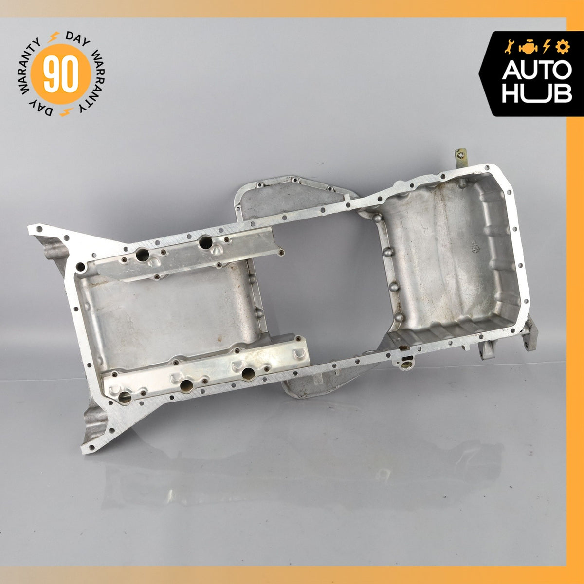 92-99 Mercedes W140 CL600 S600 Oil Pan Upper Part 1200103213 OEM - photo 15