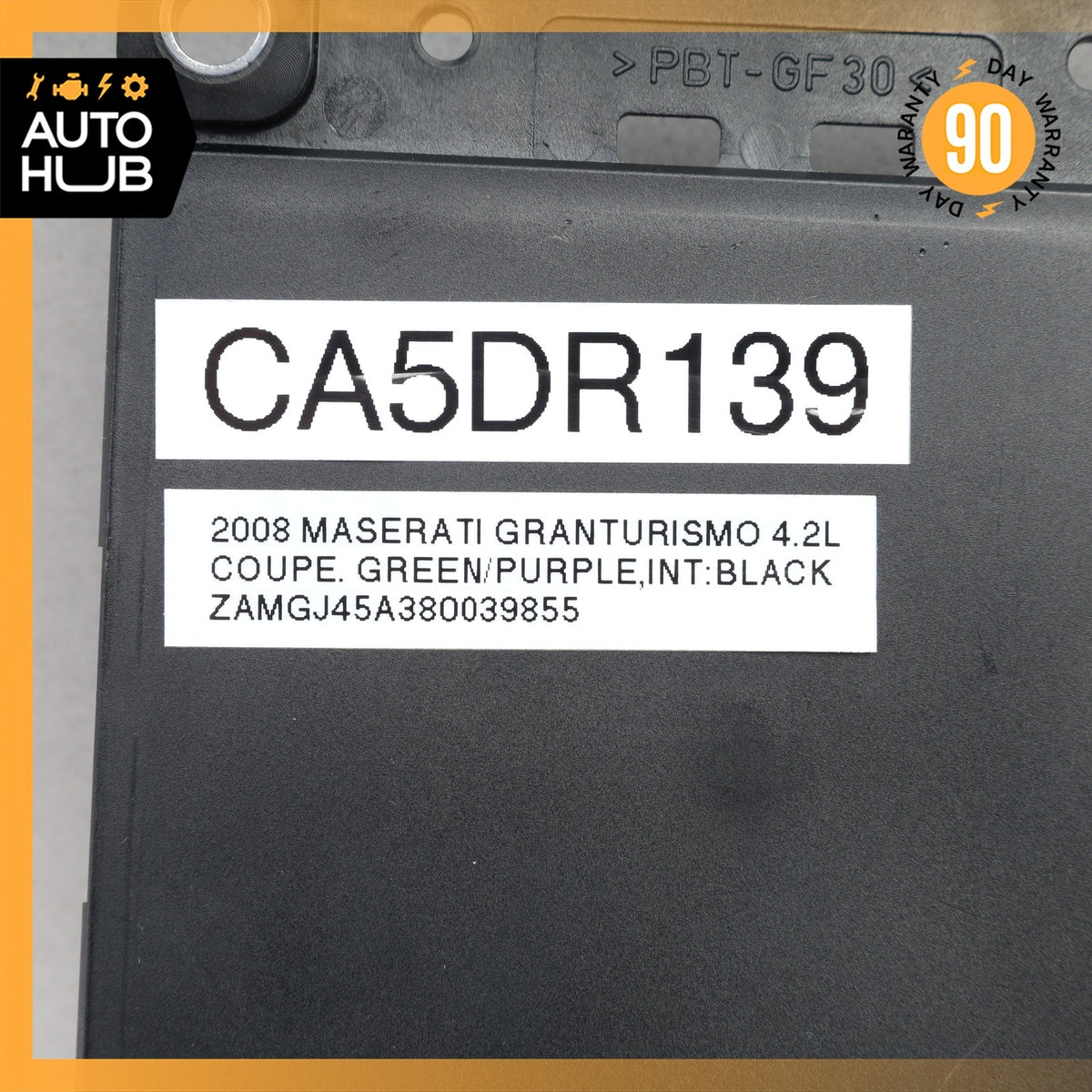 08-12 Maserati GranTurismo M145 AWS Advanced Weight System Control Module OEM - photo 8