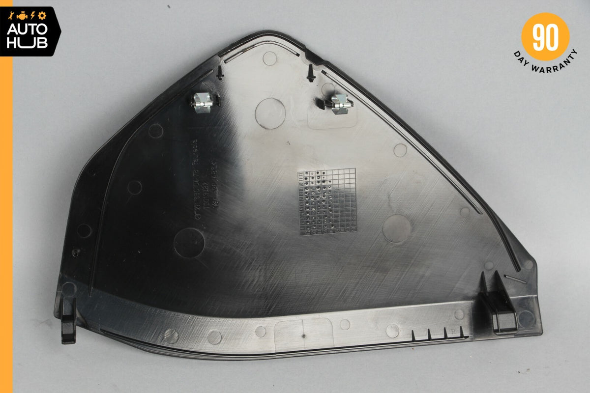 07-09 Mercedes W211 E350 E550 Right Side Dashboard Trim Cover Panel Black OEM - photo 6