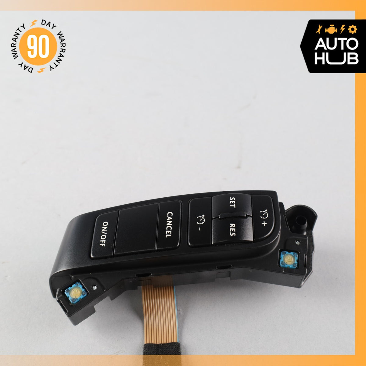 03-12 Bentley Continental GTC Left Steering Wheel Control Switch Button OEM 62k - photo 3