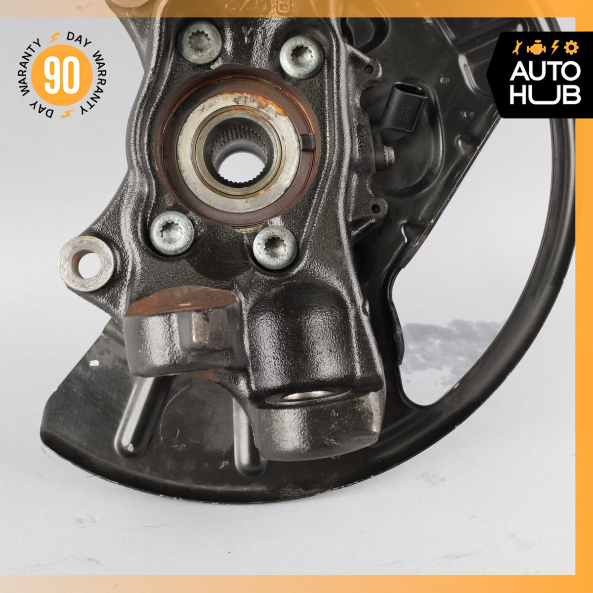 03-07 Bentley Continental GT Front Left Driver Side Spindle Knuckle Hub OEM 65k - photo 13