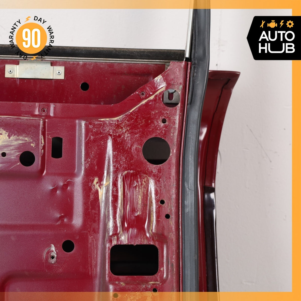 81-89 Rolls Royce Silver Spirit Spur Front Right Side Door Shell Red OEM 22k - photo 17
