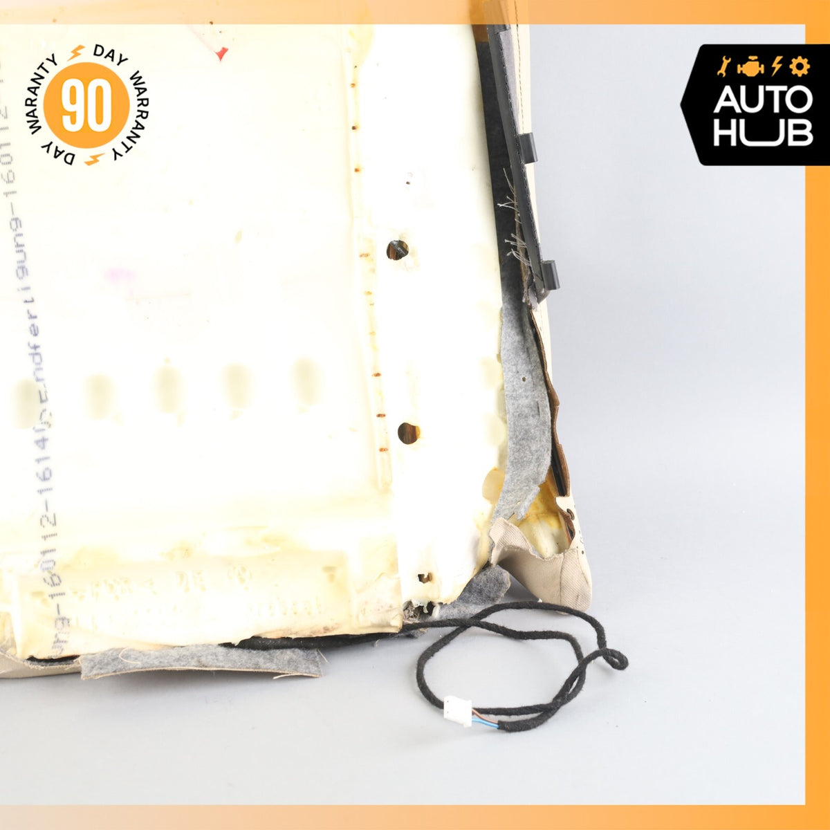 12-16 Mercedes R172 SLK350 SLK250 Right Side Upper Seat Cushion Beige OEM 30k - photo 13