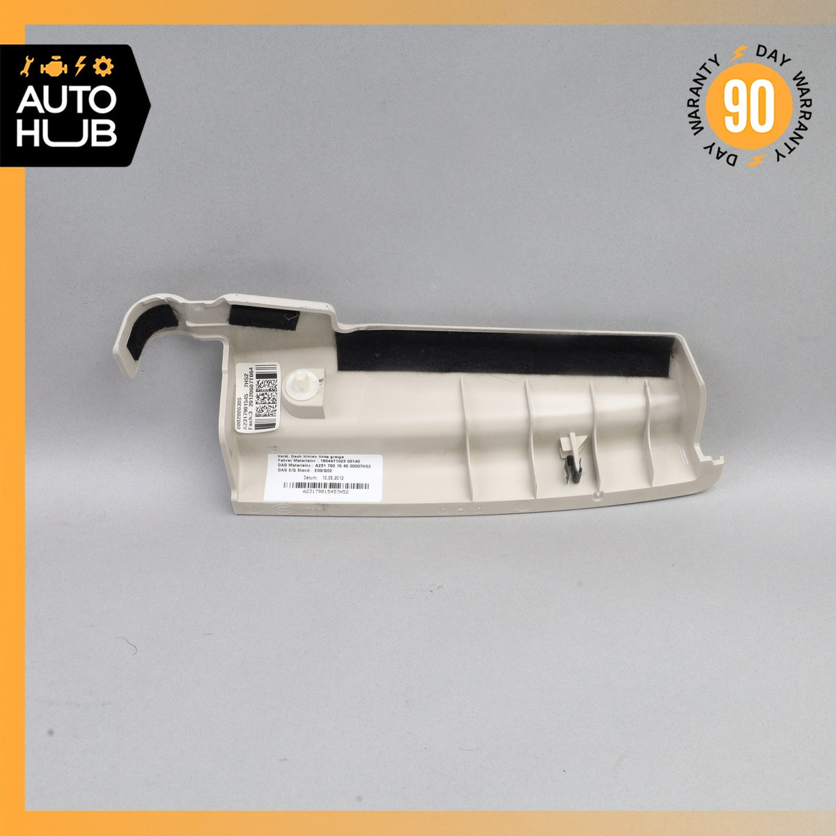 13-20 Mercedes R231 SL550 SL400 Rear Left Top C Pillar Column Cover Trim OEM - photo 7