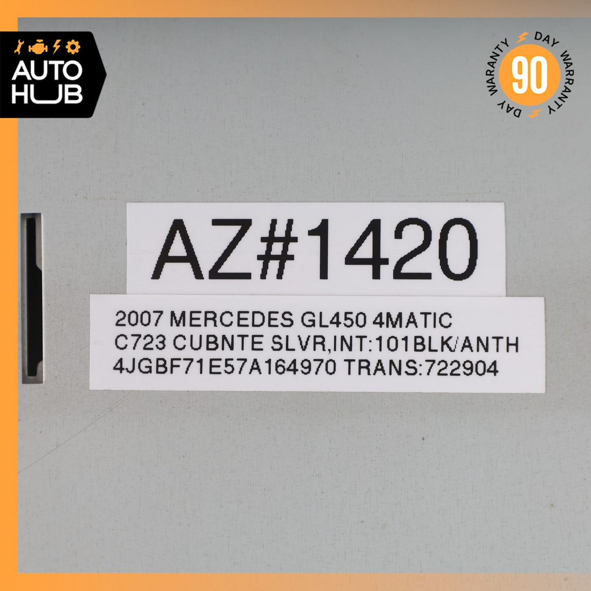 03-13 Mercedes X164 GL450 E350 SLK280 Radio 6 Disk CD Changer Player OEM - photo 10
