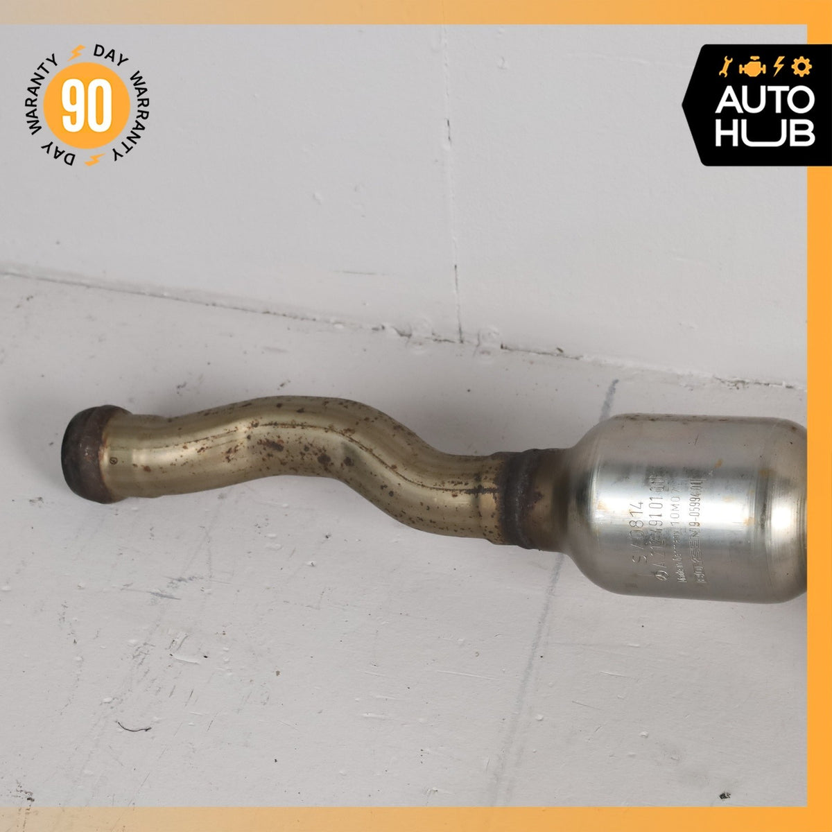 10-11 Mercedes W212 E350 M272 4Matic Engine Exhaust Downpipe Set 2124901236 OEM - photo 11