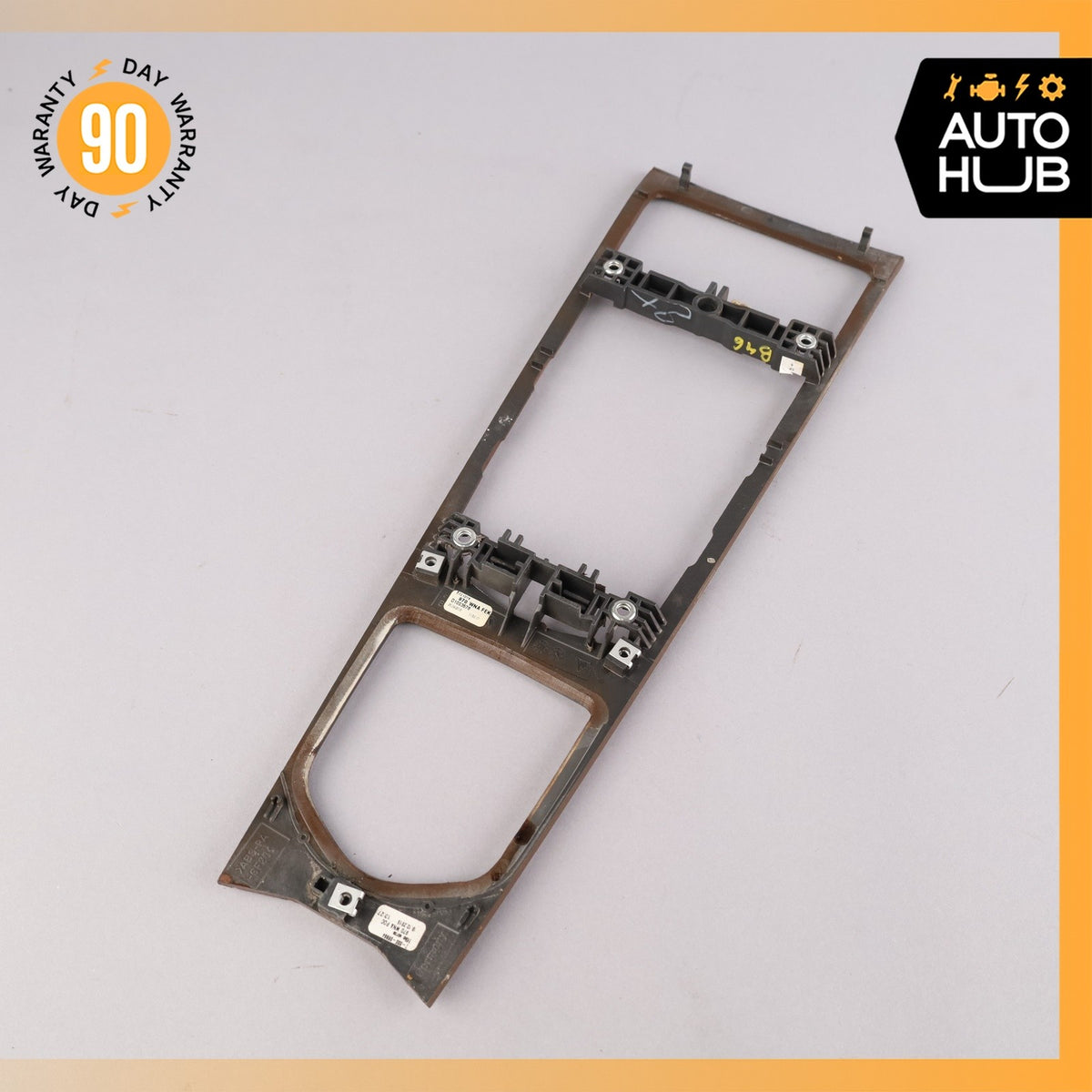 10-16 Porsche Panamera 970 Front Console Shifter Bezel Trim Wood OEM - photo 7