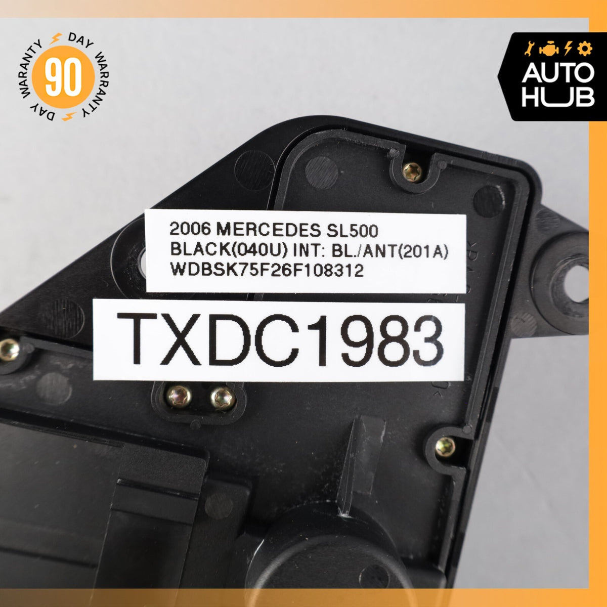 03-08 Mercedes R230 SL500 SL55 AMG Switch Control Module Left Side Seat OEM - photo 10