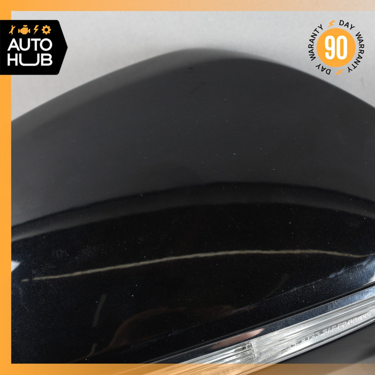 14-18 Bentley Flying Spur Right Side Rear View Door Mirror Black 4W1857410A OEM - photo 12