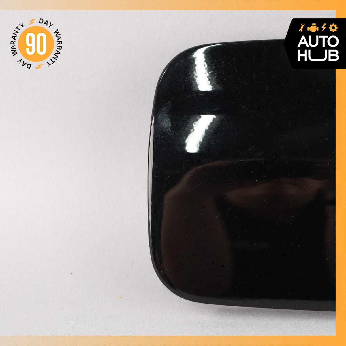 00-06 Mercedes W220 S600 S430 S500 Fuel Gas Tank Door Lid Cover Black OEM - photo 2
