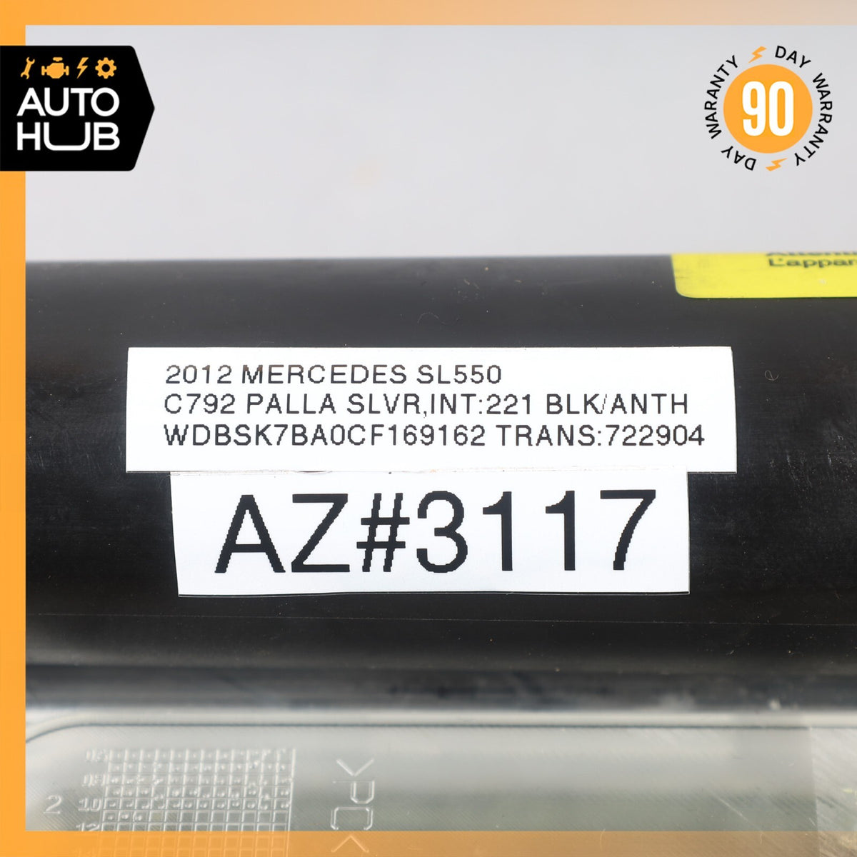 03-12 Mercedes R230 SL550 SL55 AMG Convertible Left Lock Pawl Cylinder OEM 51k - photo 10