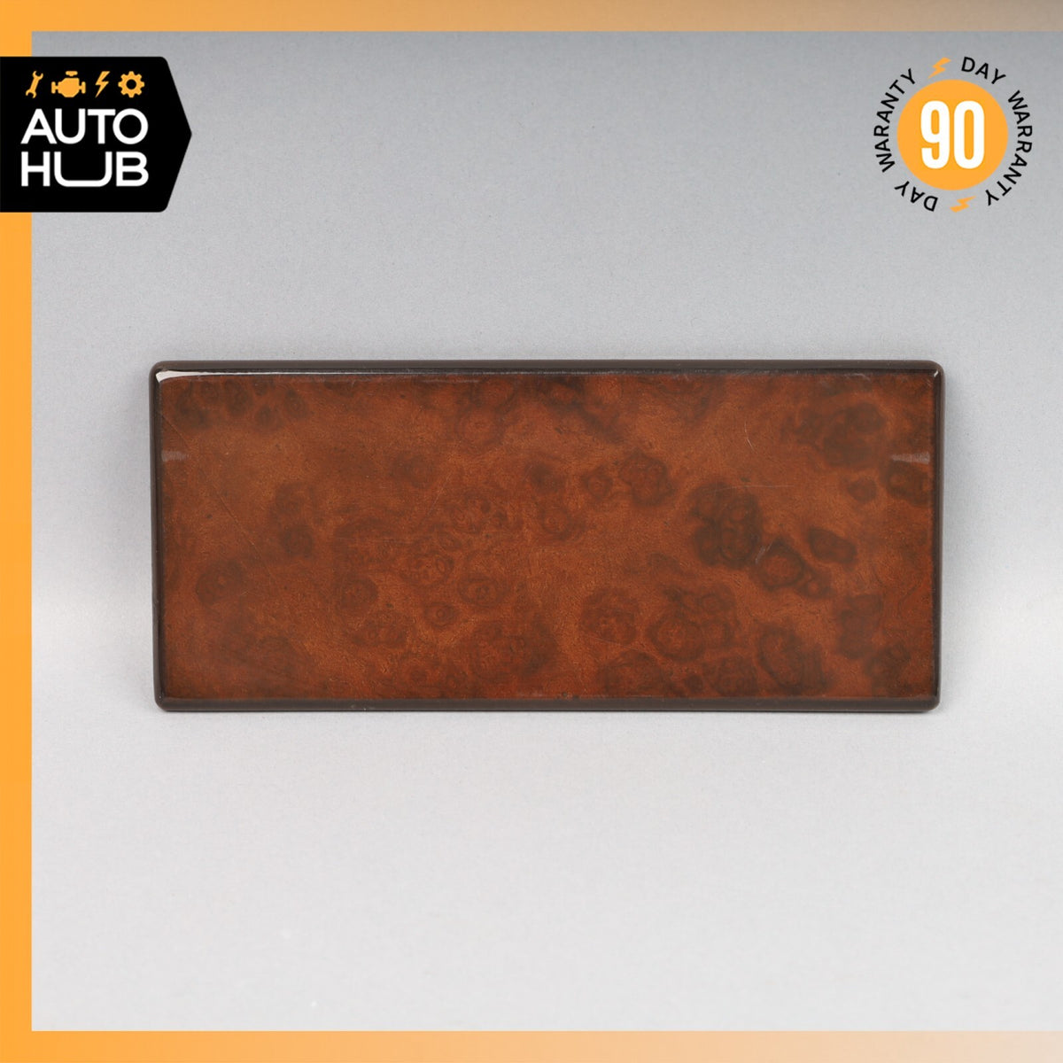 90-02 Mercedes R129 SL320 Ashtray Front Console Storage Trim Wood Cover OEM - photo 1