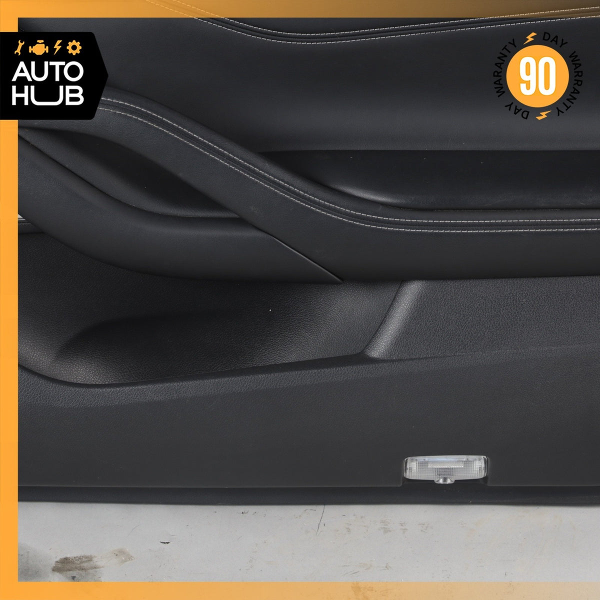 17-22 Infiniti Q60 Right Passenger Side Interior Door Panel OEM 71k - photo 6
