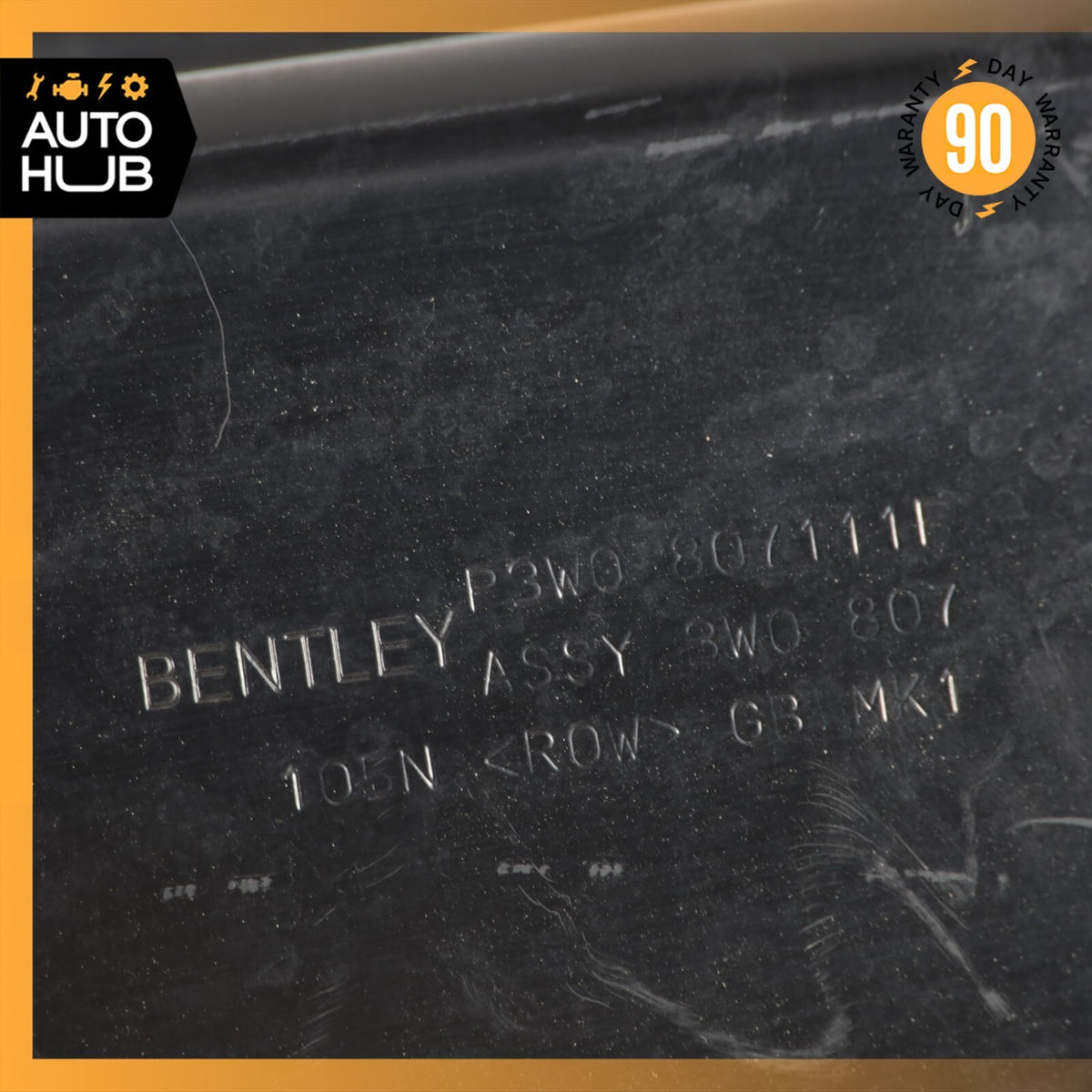 03-11 Bentley Continental GT GTC Front Bumper Reinforcement Impact Bar OEM 36k - photo 14