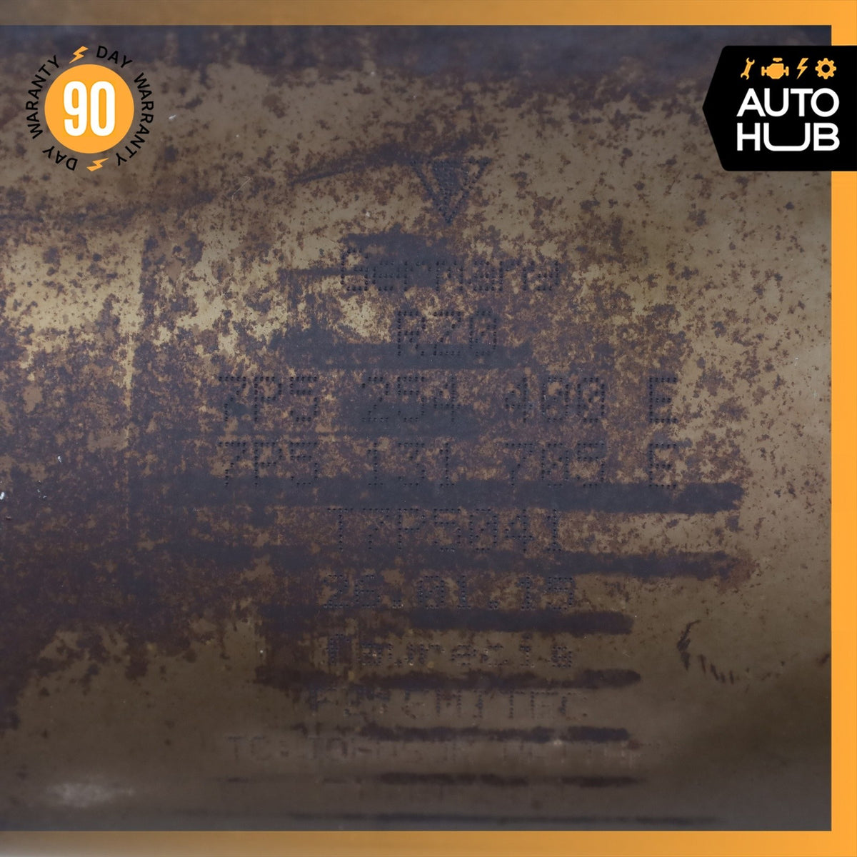 Porsche Cayenne 958 Turbo S Rear Engine Exhaust Downpipe Set OEM - photo 3