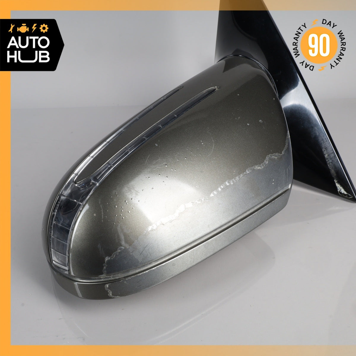 2010 Mercedes W207 E550 E350 Left Driver Side Rear View Door Mirror OEM - photo 5
