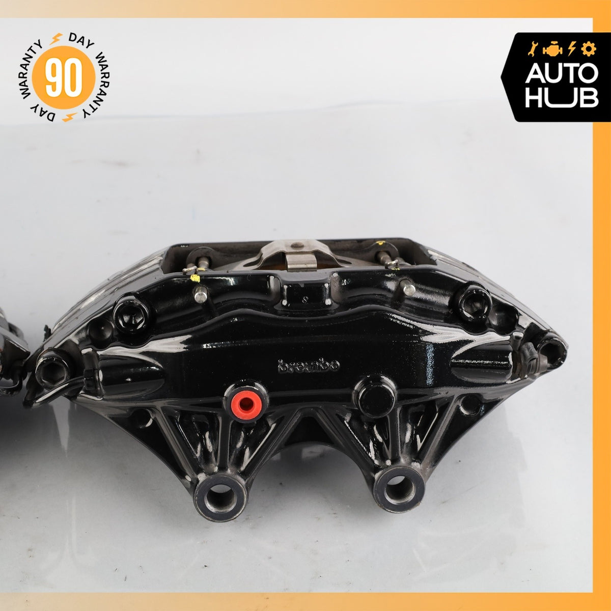 03-04 Aston Martin DB7 Vantage Front Brake Caliper Set Black 28124627AA OEM 38k - photo 10