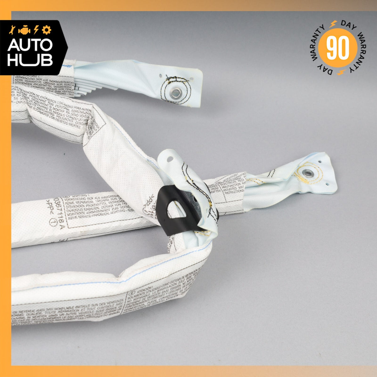 06-13 Bentley Continental Flying Spur Roof Curtain Air Bag Left Side OEM 80k - photo 9