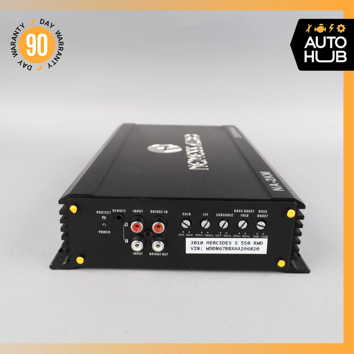 Nemesis Audio NA-2KM 2000 W Max Power 1-CH / Monoblock Car Stereo Amplifier - photo 5