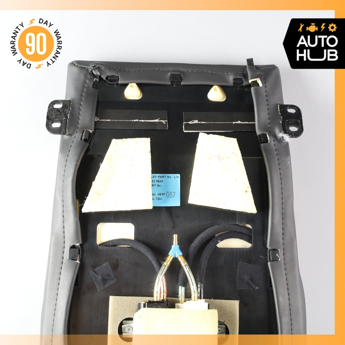 Bentley Continental GTC GT Front Left Side Top Upper Seat Center Lining OEM 63k - photo 6