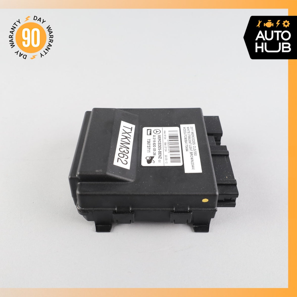 06-11 Mercedes W219 CLS550 CLS55 Trunk Lid Lock Remote Release Control Module - photo 4