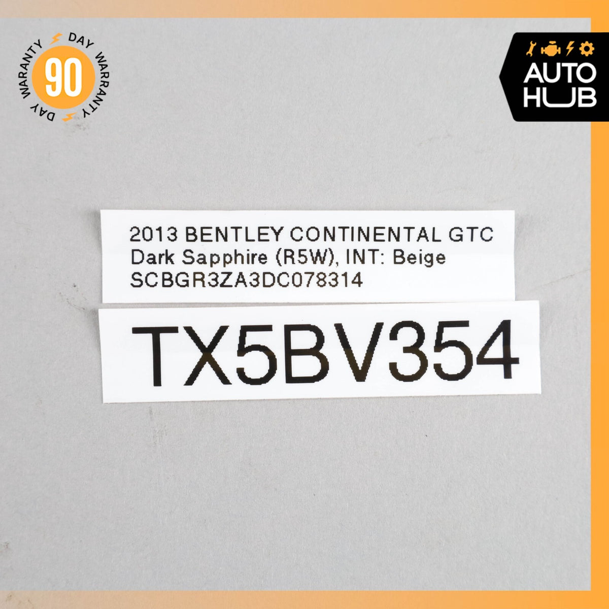 12-18 Bentley Continental GTC GT Left Driver Side Headlight Module Unit OEM 71k - photo 16