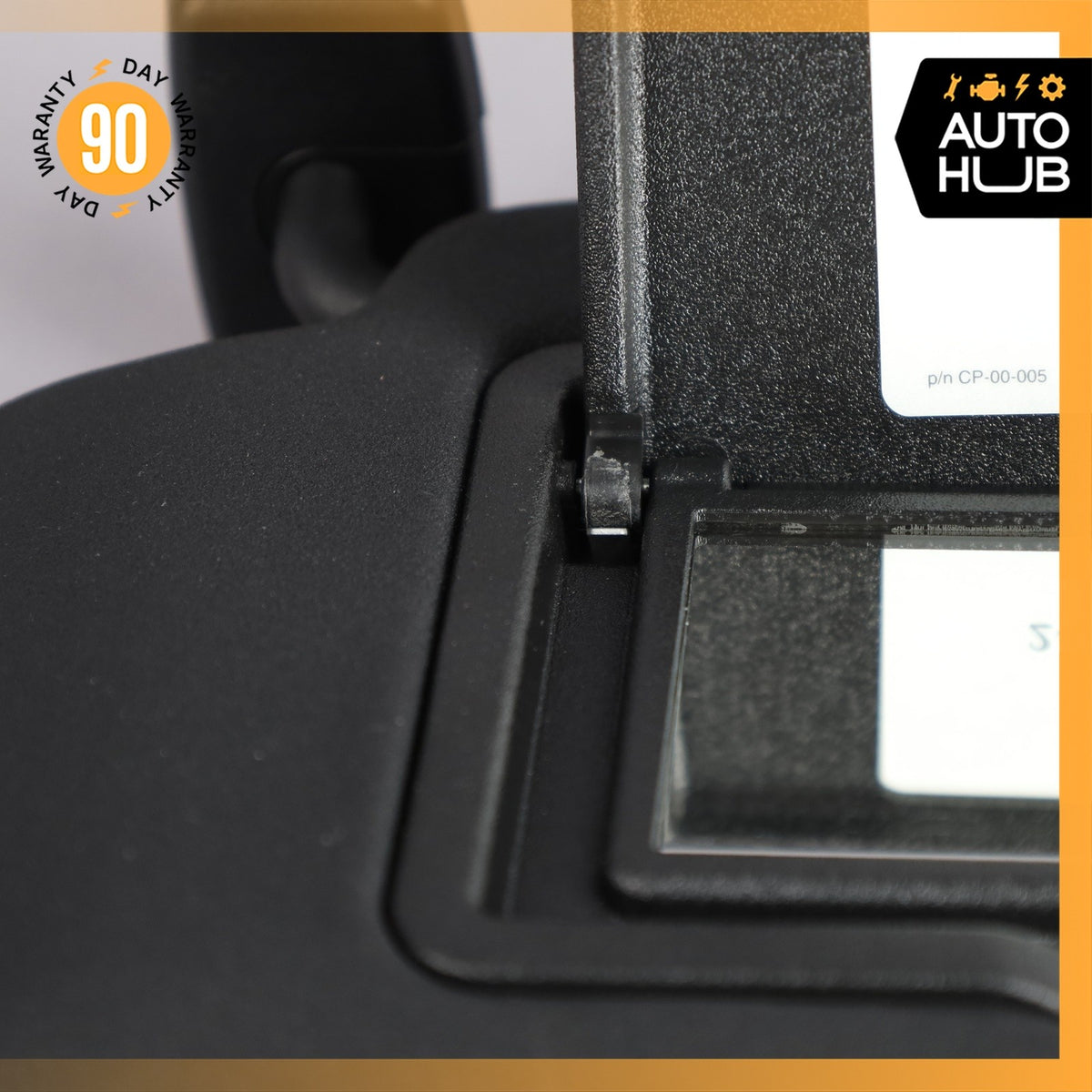 Mercedes W207 E400 C350 Coupe Left Side Sun Visor Shade Sunvisor Black OEM - photo 7