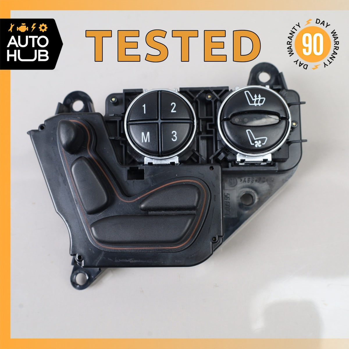 03-08 Mercedes R230 SL550 SL55 AMG Switch Control Module Left Side Seat OEM - photo 1