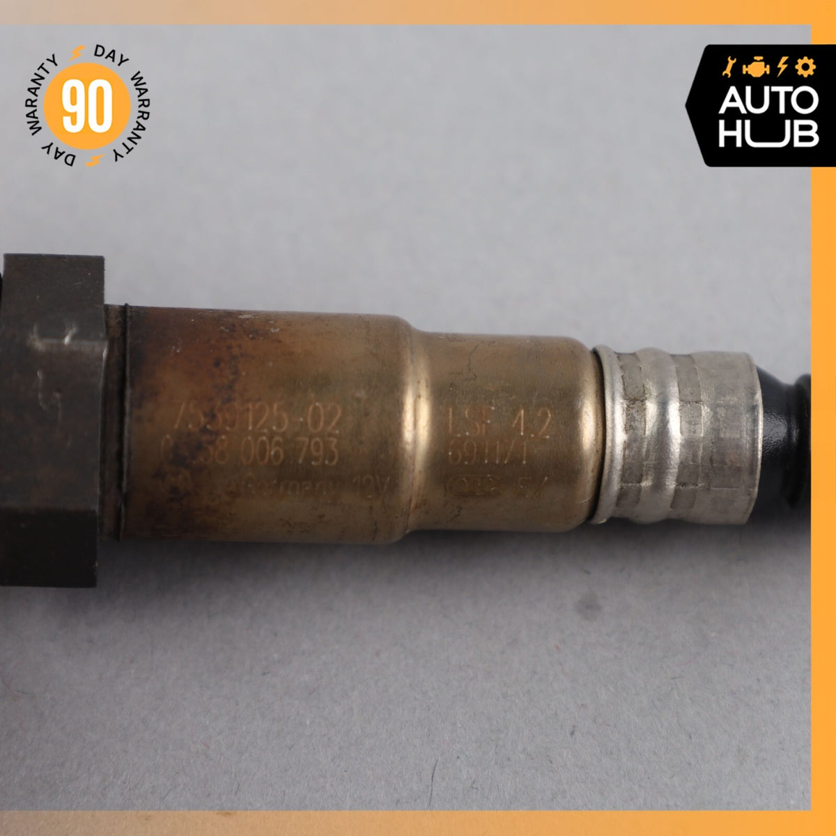 06-10 BMW E64 650i 550i 750i N62 4.8L V8 Oxygen O2 Sensor Lambda 7539125 OEM 71k - photo 10