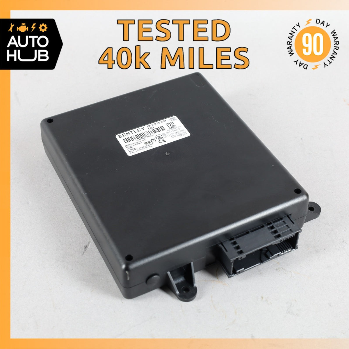 Bentley Flying Spur Electronic Remote Control Cargate Control Module OEM 40k - photo 1