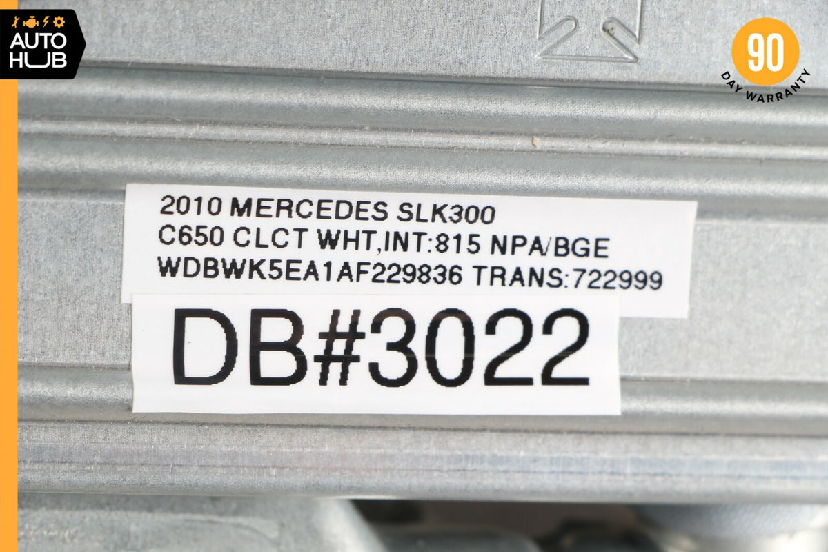 05-11 Mercedes R171 SLK300 Dashboard Glove Box Passenger Knee Airbag OEM 50k - photo 11