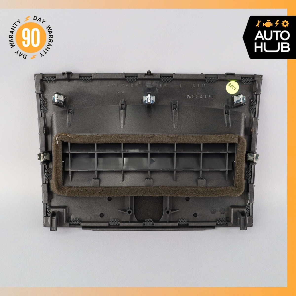 07-13 Bentley Continental GTC GT Dash Dashboard Speaker Cover Grille OEM 19k - photo 6
