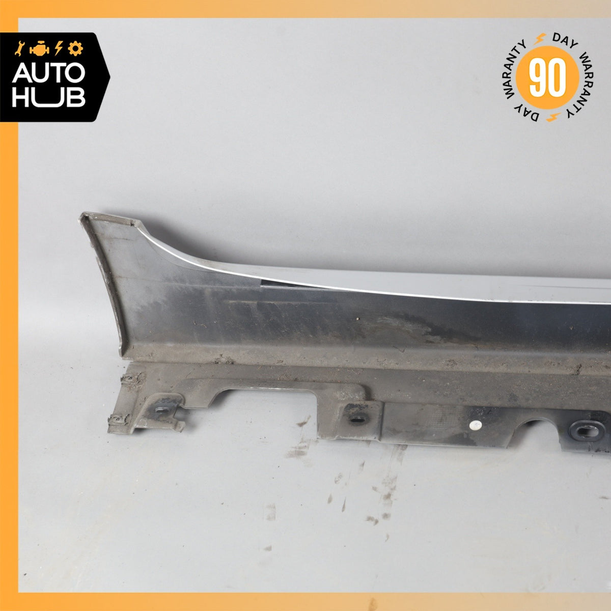 11-16 BMW F10 528i 550i Left Driver Side Rocker Panel Side Skirt Silver OEM - photo 18