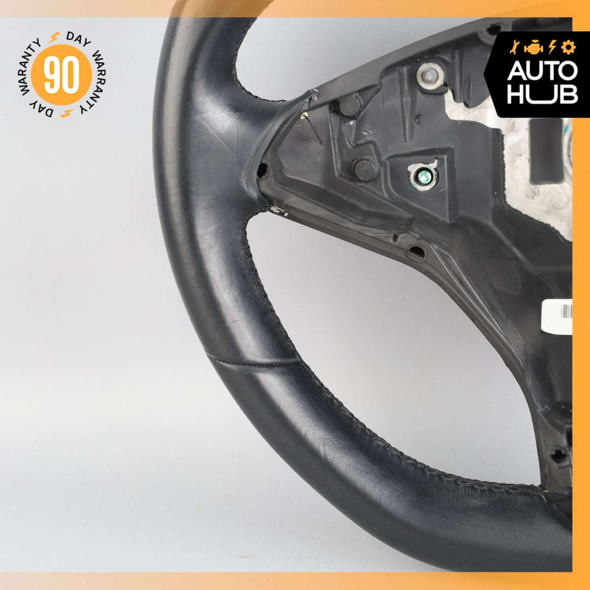 Tesla Model S Steering Wheel Flat Bottom 100527900D OEM 63k - photo 8