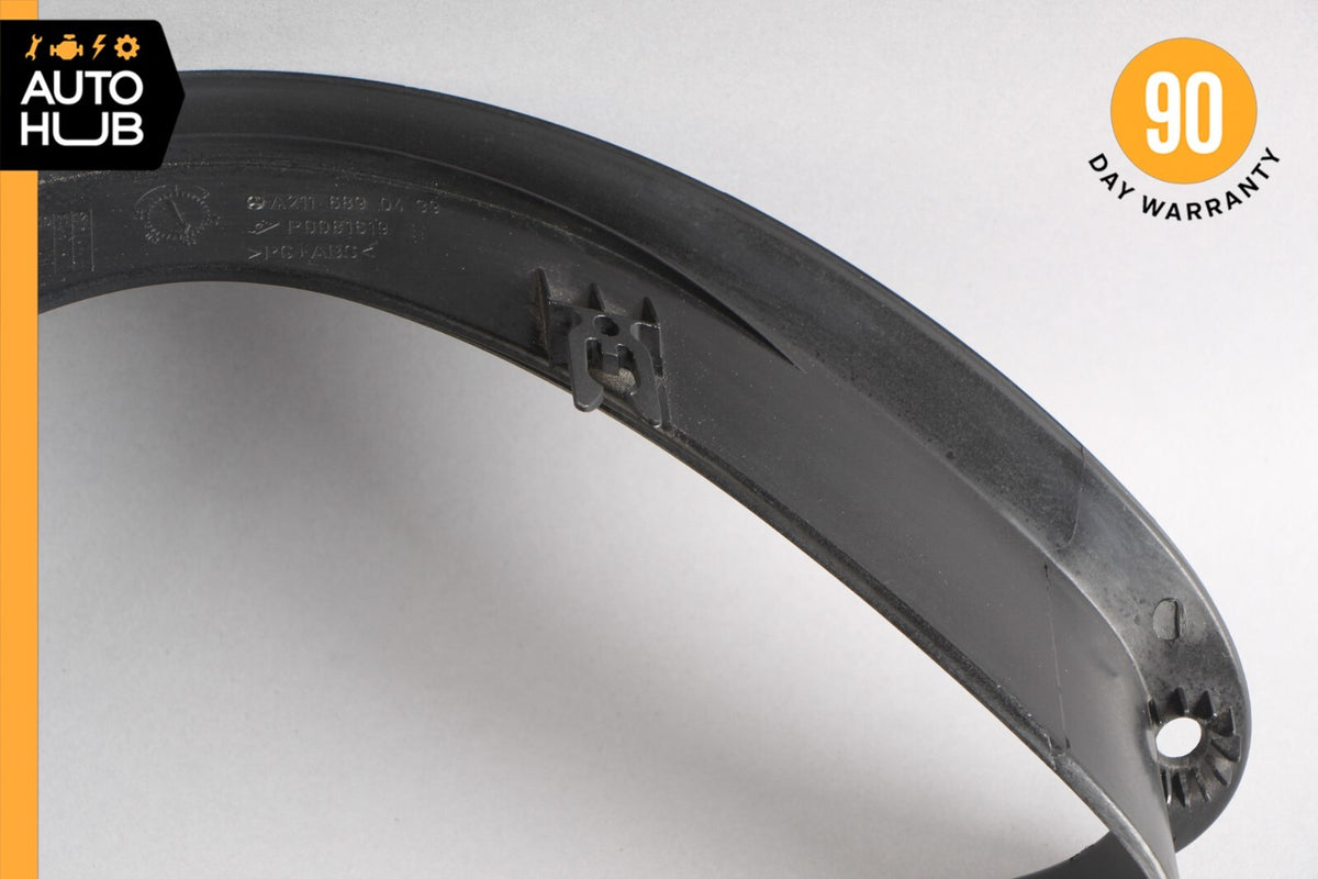 03-09 Mercedes W211 E350 E63 AMG Instrument Cluster Speedometer Bezel Trim OEM - photo 9