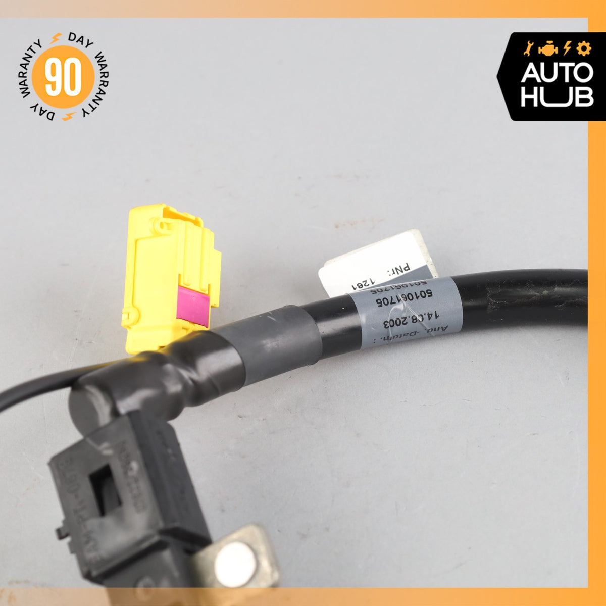 Bentley Continental Flying Spur Battery Starter Alternator Cable Harness OEM 39k - photo 4