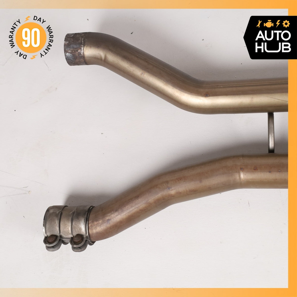 Bentley Continental Flying Spur Middle Exhaust Downpipe Left & Right Side OEM - photo 2