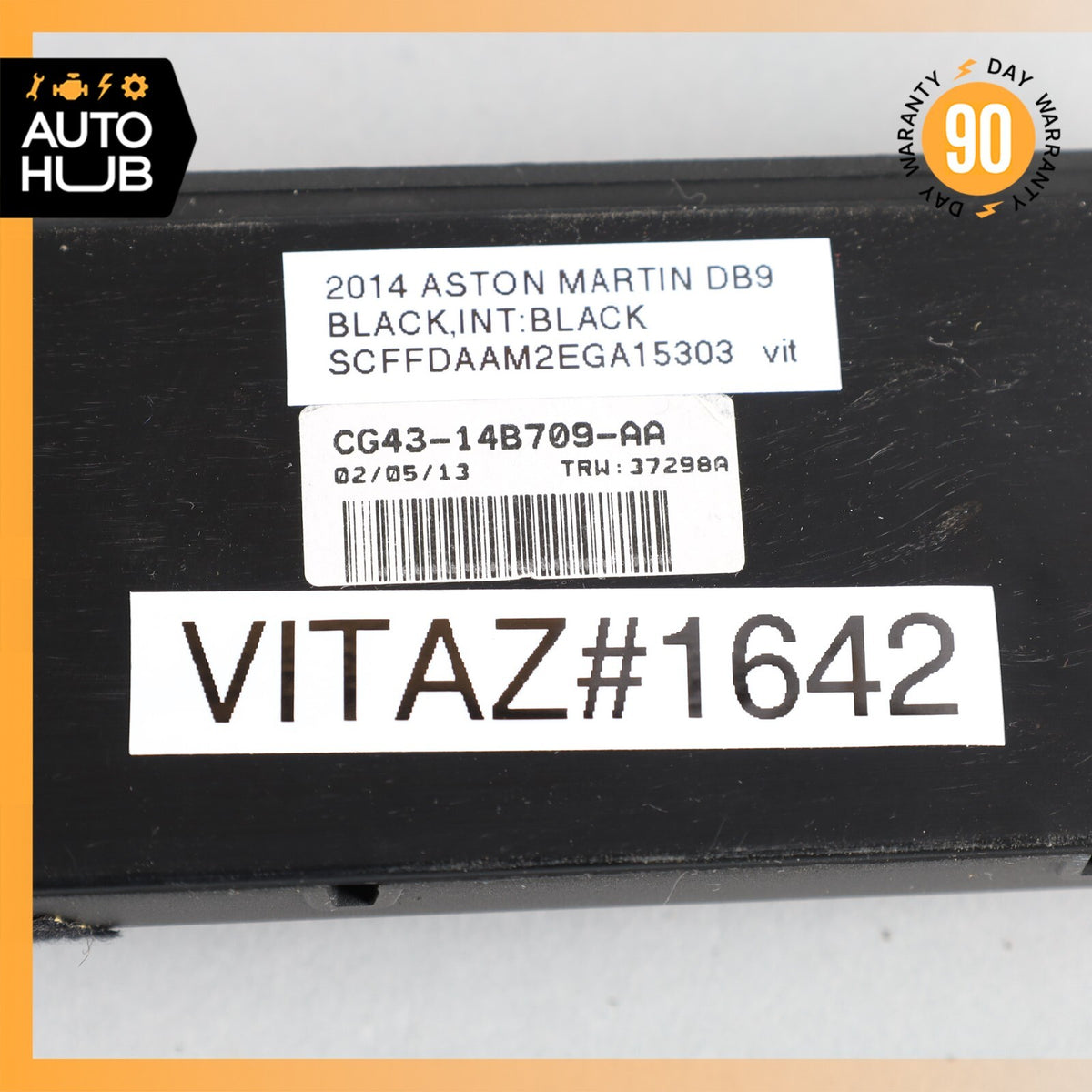 12-16 Aston Martin DB9 DBS Left Driver Seat Control Memory Switch OEM 35k - photo 9