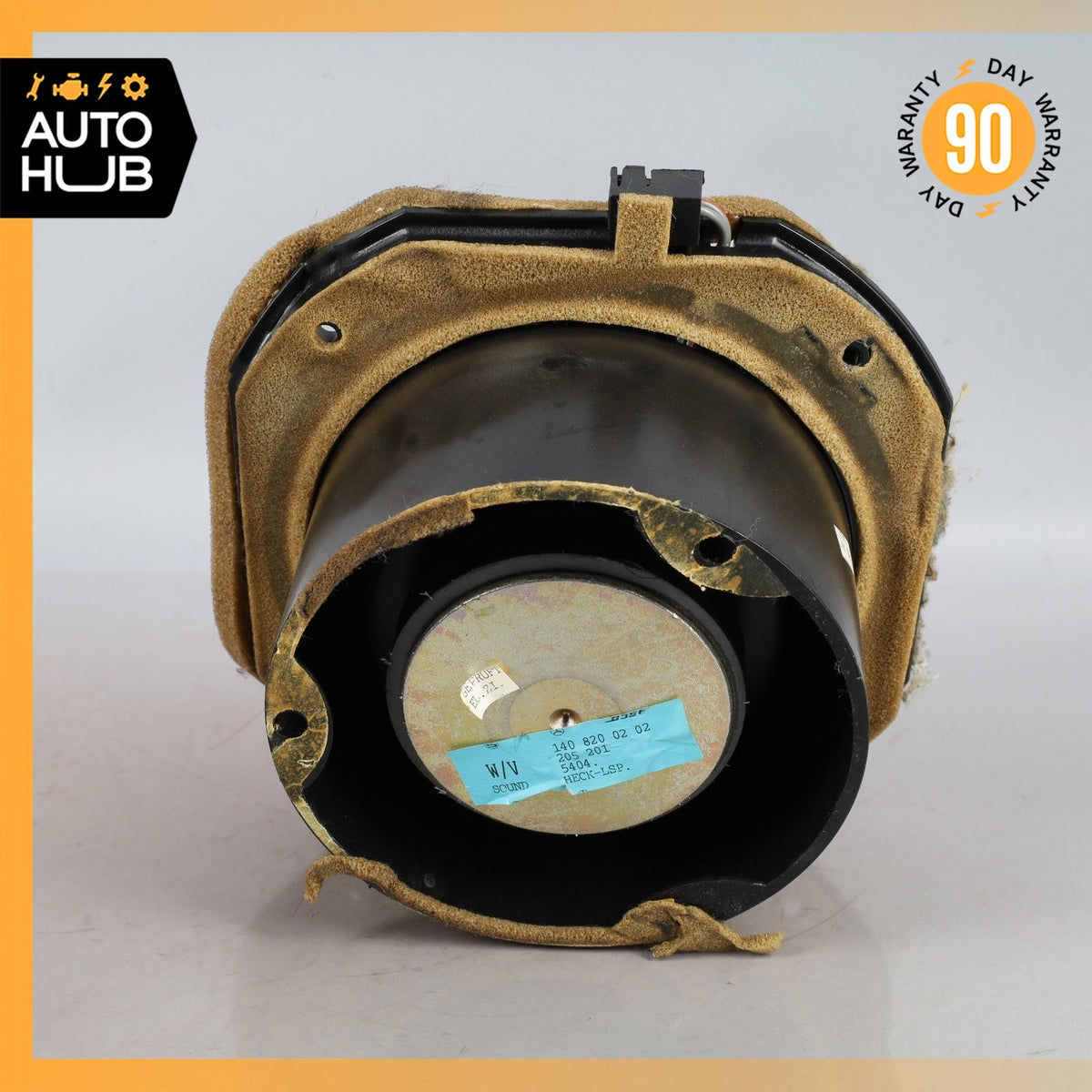 92-99 Mercedes W140 S320 S500 Rear Deck Sound Speaker 1408200202 OEM - photo 7