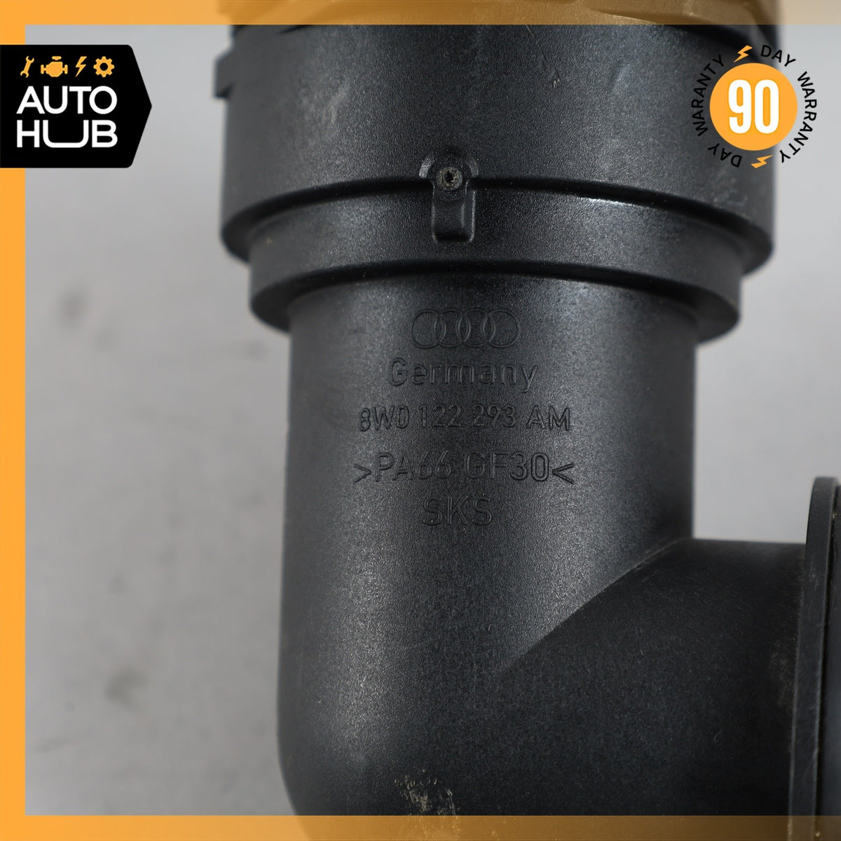 Audi B9 S5 Engine Motor Coolant Line Hose 8W0122101BD OEM - photo 9