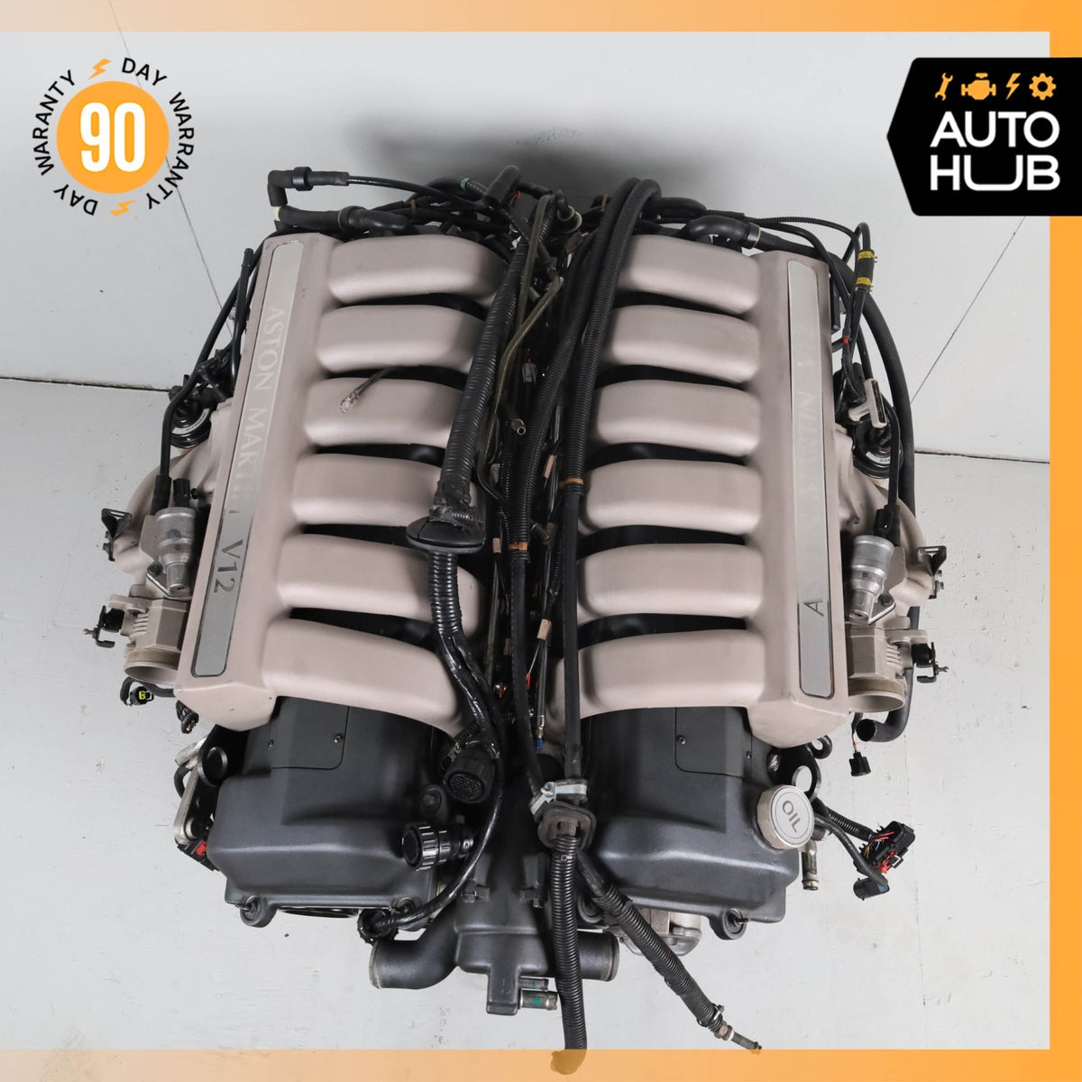 00-04 Aston Martin DB7 Vantage 5.9L V12 AM2 Engine Motor Assembly OEM 35k MILES - photo 12