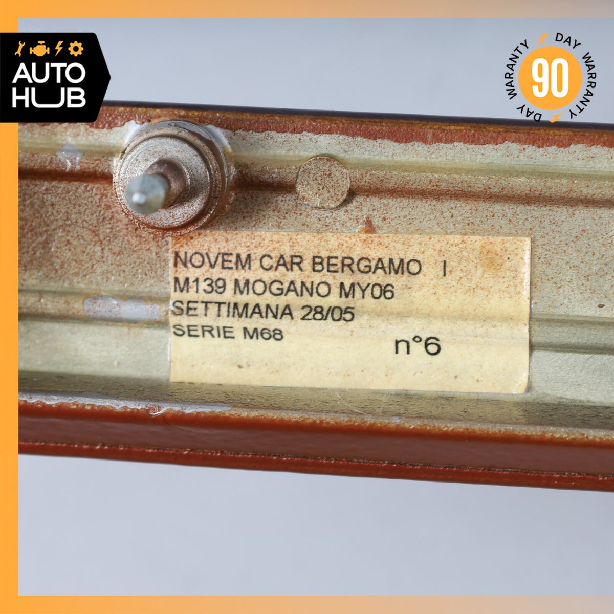 03-08 Maserati Quattroporte M139 Right Side Dashboard Panel Trim Wood OEM - photo 13