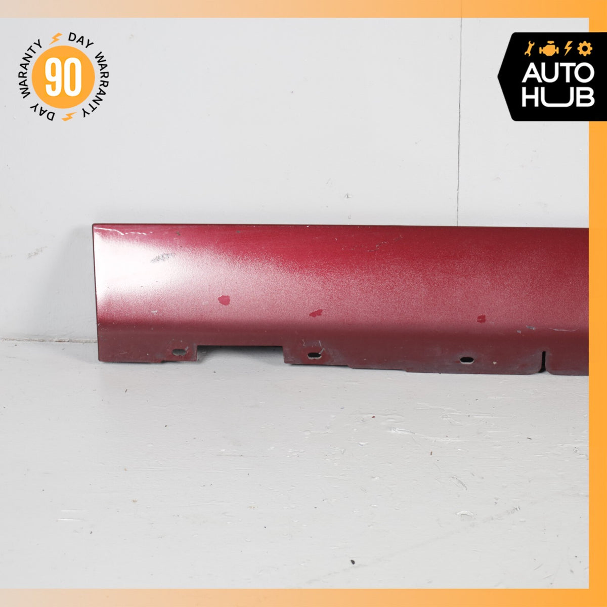 02-05 Ford Thunderbird Left Driver Side Skirt Rocker Panel Red OEM 80k - photo 3