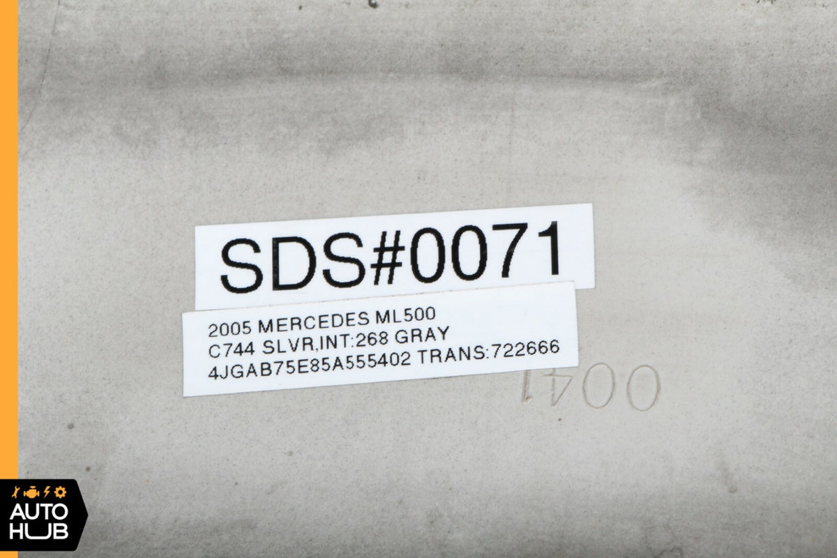 98-05 Mercedes W163 ML320 ML430 Rocker Panel Side Skirt Right Passenger Silver - photo 12