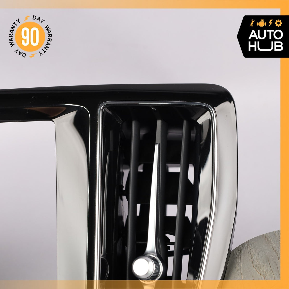 19-25 Volvo S60 V60 Front Dashboard Center A/C Air Vent w/ Trim OEM 60k - photo 7