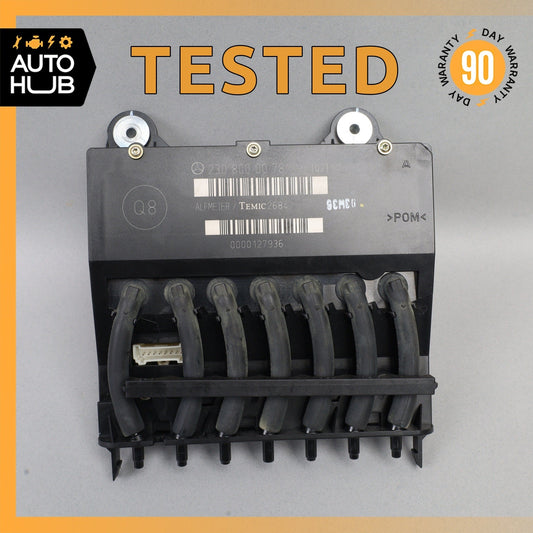 00-12 Mercedes R230 SL500 CL55 S500 Seat Valve Block Front Right or Left OEM - photo 1