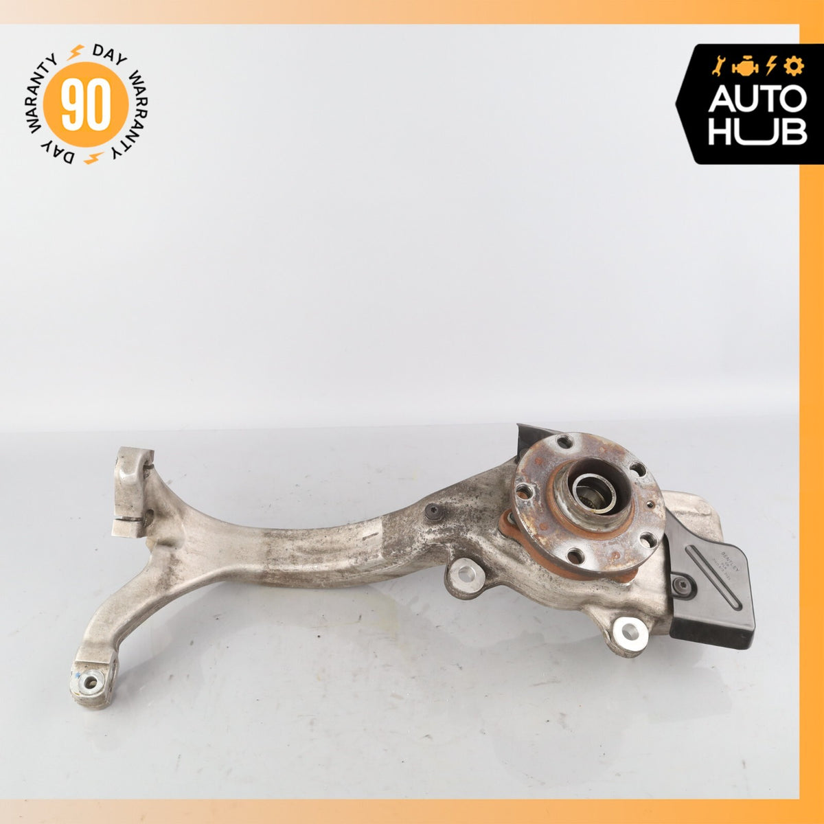 Bentley Continental Flying Spur Front Right Side Spindle Knuckle Hub OEM 76k - photo 2